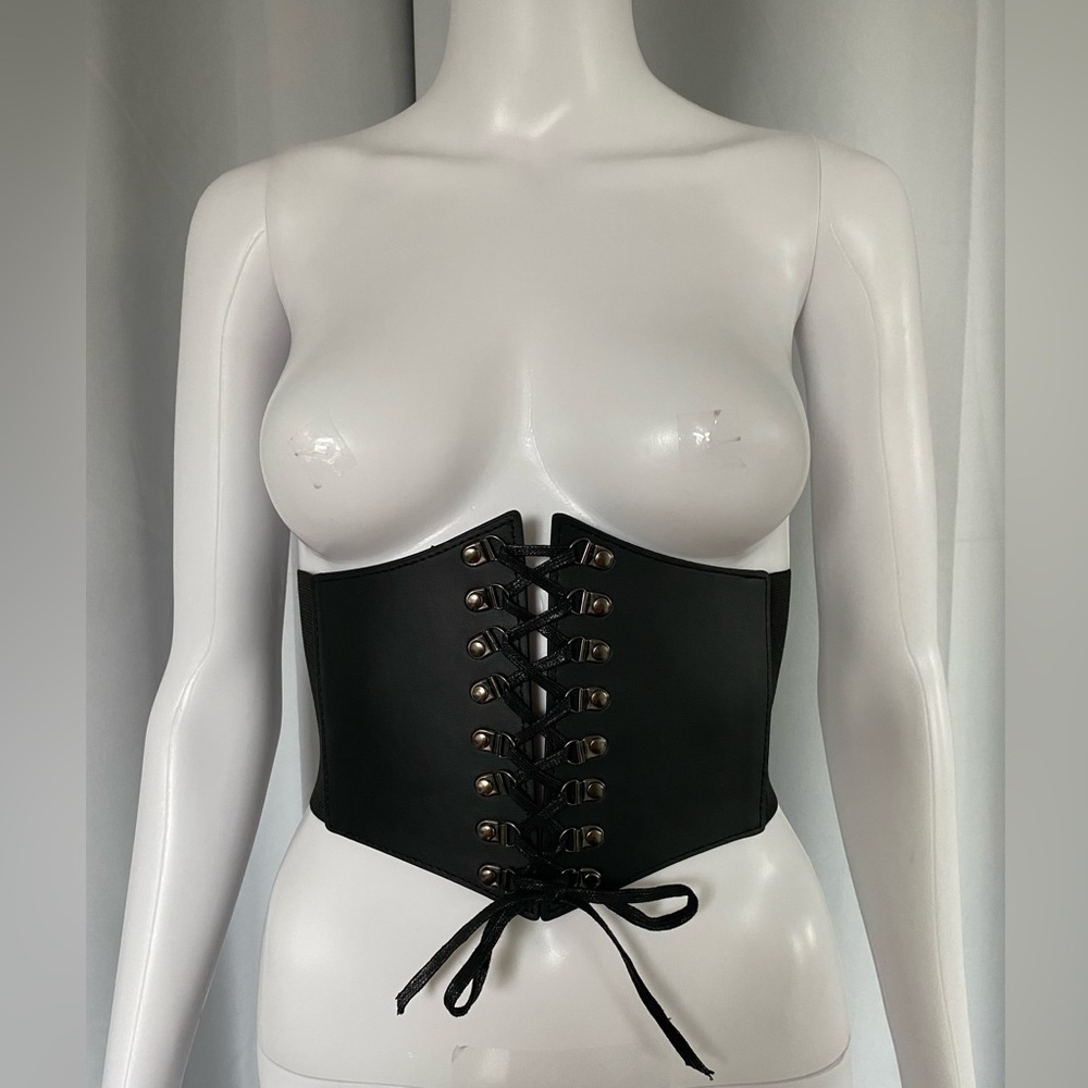 Button Up Corset Belt